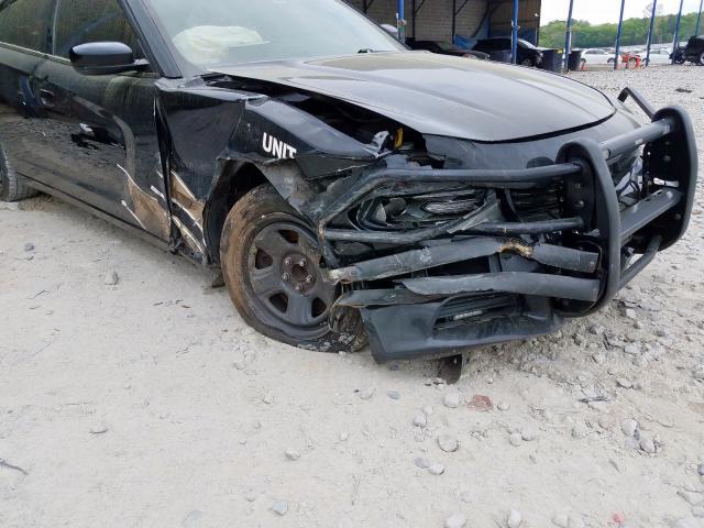 2C3CDXAT3FH785433 - 2015 DODGE CHARGER POLICE  photo 9