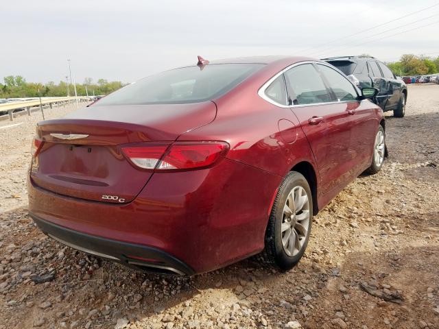 1C3CCCCG9FN638410 - 2015 CHRYSLER 200 C  photo 4