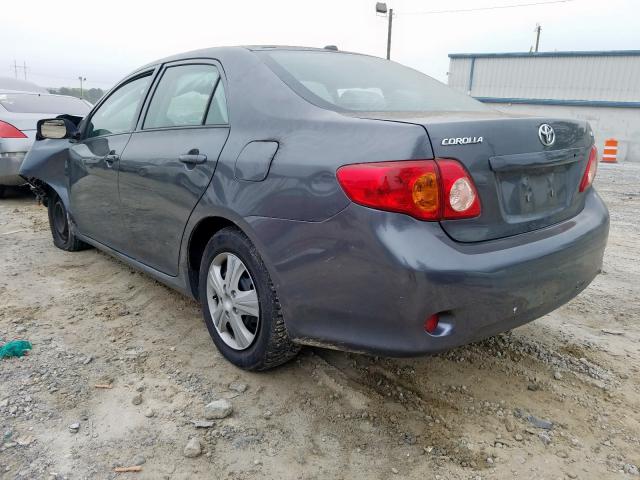 2T1BU4EE3AC344289 - 2010 TOYOTA COROLLA BASE  photo 3