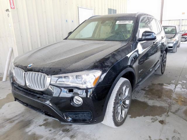 5UXWZ7C35H0V88924 - 2017 BMW X3 SDRIVE28I  photo 2