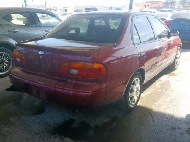 1Y1SK5289YZ407661 - 2000 CHEVROLET GEO PRIZM BASE  照片 4