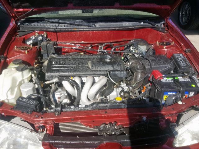 1Y1SK5289YZ407661 - 2000 CHEVROLET GEO PRIZM BASE  照片 7