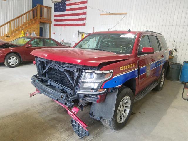 1GNSKAKC0FR177837 - 2015 CHEVROLET TAHOE K1500 LS  photo 2