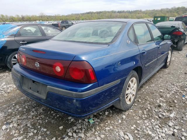 2G1WF52E839232010 - 2003 CHEVROLET IMPALA  photo 4