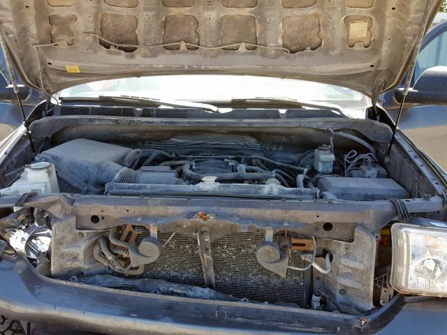 5TFUW5F11BX205091 - 2011 TOYOTA TUNDRA DOUBLE CAB SR5  photo 7