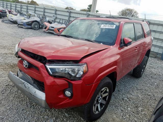 JTEBU5JR8K5731736 - 2019 TOYOTA 4RUNNER SR5  photo 2