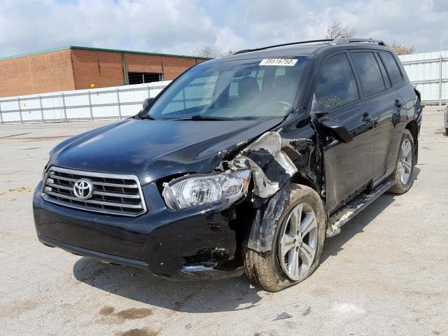 JTEES43A282057579 - 2008 TOYOTA HIGHLANDER SPORT  photo 2