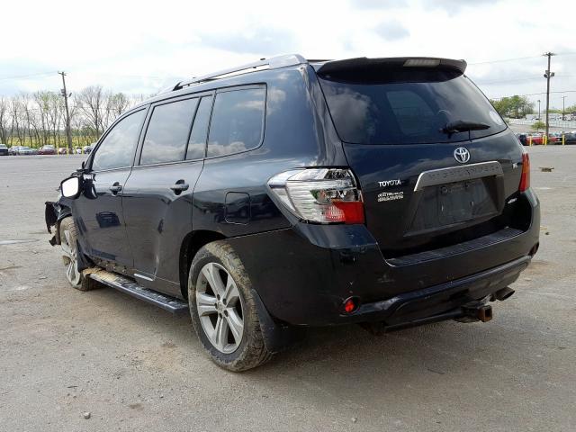 JTEES43A282057579 - 2008 TOYOTA HIGHLANDER SPORT  photo 3