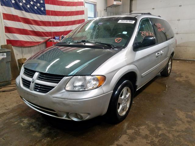 2D4GP44L35R437738 - 2005 DODGE GRAND CARAVAN SXT  photo 2