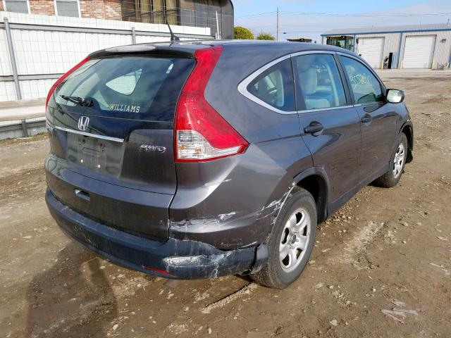 2HKRM4H37DH610701 - 2013 HONDA CR-V LX  photo 4