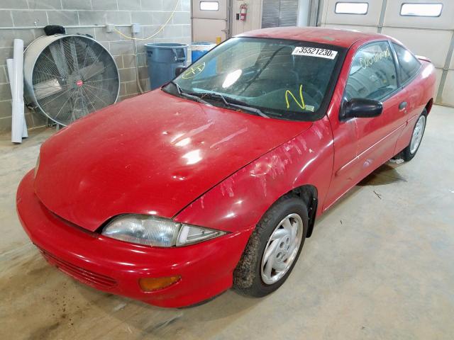 1G1JC1249X7163015 - 1999 CHEVROLET CAVALIER BASE  photo 2