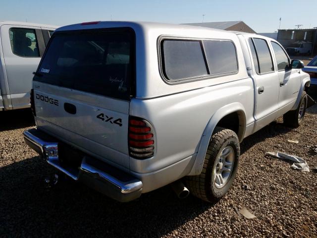 1B7GG2AN91S125374 - 2001 DODGE DAKOTA QUAD  photo 4