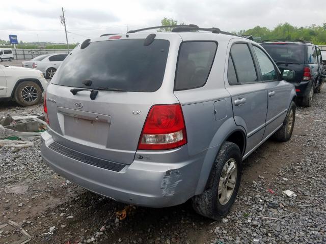 KNDJD733855364104 - 2005 KIA SORENTO EX  photo 4