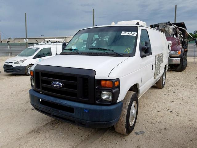 1FTSE34L68DA15395 - 2008 FORD ECONOLINE E350 SUPER DUTY VAN  photo 2