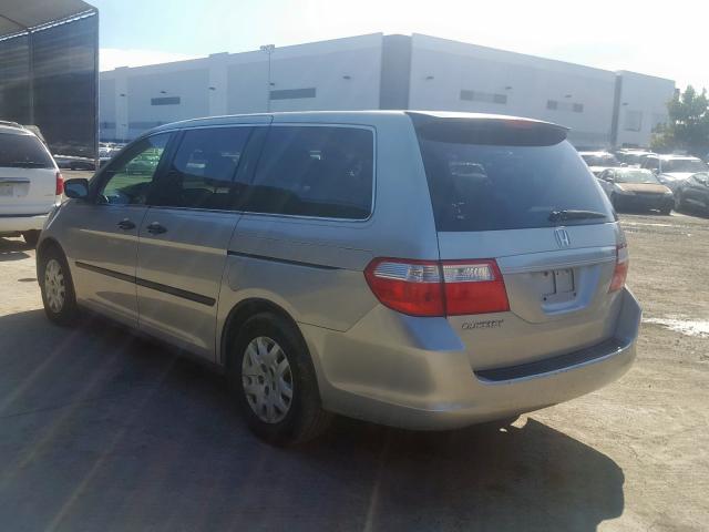 5FNRL38206B029398 - 2006 HONDA ODYSSEY LX  photo 3