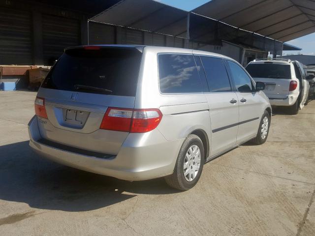 5FNRL38206B029398 - 2006 HONDA ODYSSEY LX  photo 4