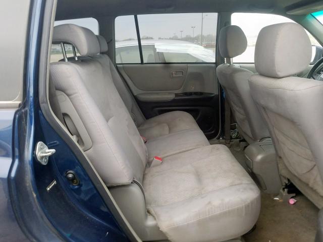 JTEDP21A640019329 - 2004 TOYOTA HIGHLANDER BASE  photo 6