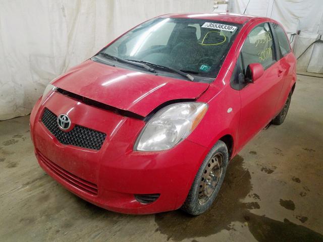 JTDJT923575125516 - 2007 TOYOTA YARIS  photo 2