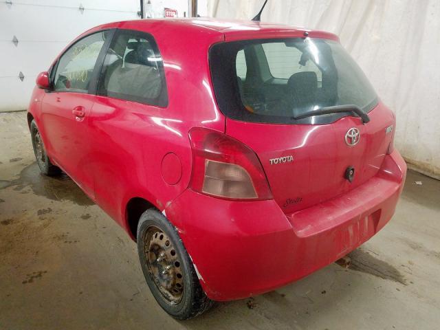 JTDJT923575125516 - 2007 TOYOTA YARIS  photo 3