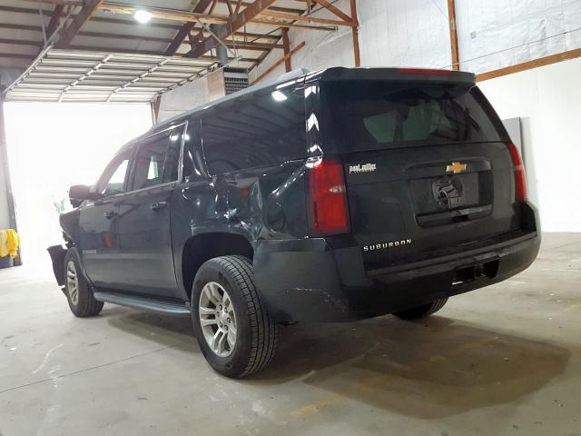 1GNSKJKCXFR655455 - 2015 CHEVROLET SUBURBAN K1500 LT  photo 3