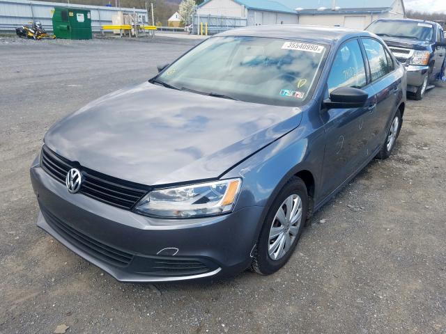 3VW2K7AJ2CM378337 - 2012 VOLKSWAGEN JETTA BASE  լուսանկար 2