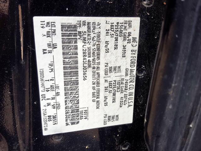 5LMFU28R43LJ03656 - 2003 LINCOLN NAVIGATOR  照片 10