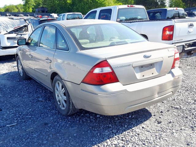 1FAFP25185G114920 - 2005 FORD FIVE HUNDRED LIMITED  photo 3