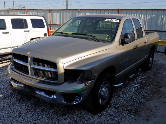 3D7KA28C03G849647 - 2003 DODGE RAM 2500 ST  photo 2