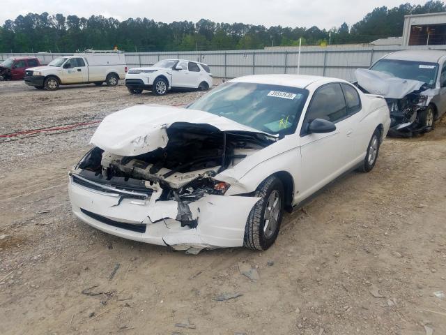 2G1WJ15K279280598 - 2007 CHEVROLET MONTE CARLO LS  photo 2