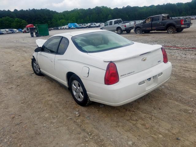 2G1WJ15K279280598 - 2007 CHEVROLET MONTE CARLO LS  photo 3