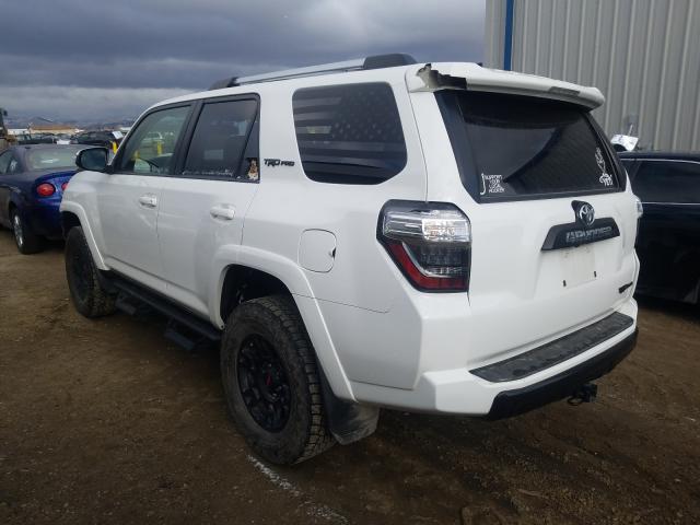 JTEBU5JR3J5551482 - 2018 TOYOTA 4RUNNER SR5/SR5 PREMIUM WHITE photo 3