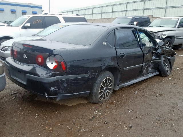 2G1WF55K259365284 - 2005 CHEVROLET IMPALA  photo 4