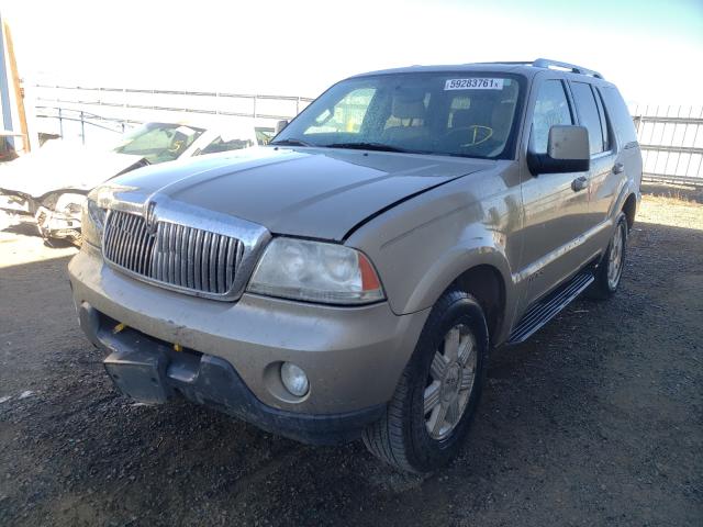 5LMEU88H95ZJ08258 - 2005 LINCOLN AVIATOR 金色 照片 2