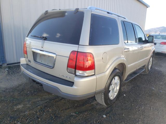 5LMEU88H95ZJ08258 - 2005 LINCOLN AVIATOR 金色 照片 4