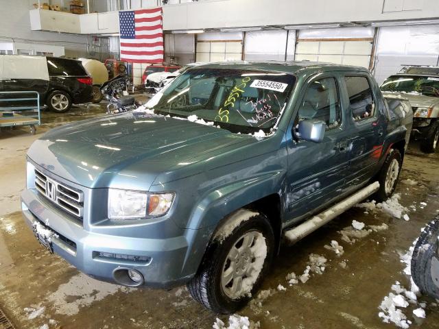 2HJYK16546H505951 - 2006 HONDA RIDGELINE RTL  photo 2