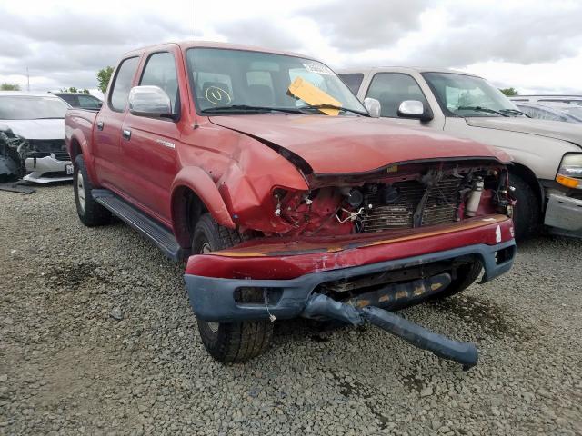 5TEHN72NX2Z065155 - 2002 TOYOTA TACOMA DOUBLE CAB  照片 1