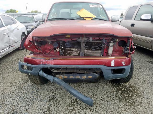 5TEHN72NX2Z065155 - 2002 TOYOTA TACOMA DOUBLE CAB  照片 9