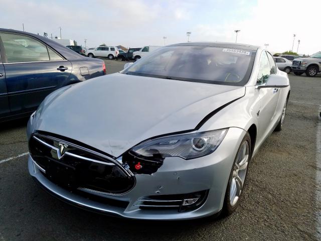 5YJSA1CG2DFP22534 - 2013 TESLA MODEL S  photo 2