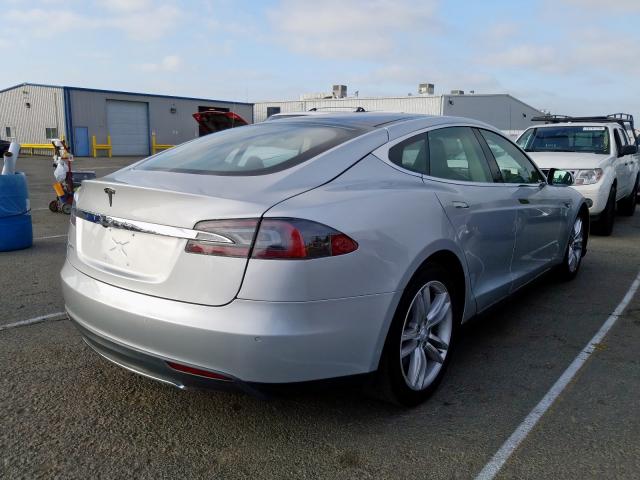 5YJSA1CG2DFP22534 - 2013 TESLA MODEL S  photo 4