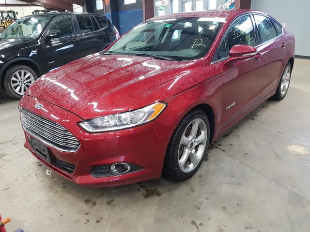 3FA6P0LU8ER395823 - 2014 FORD FUSION SE HYBRID  photo 2