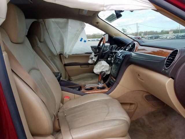 5GAER23778J287893 - 2008 BUICK ENCLAVE CXL  photo 5