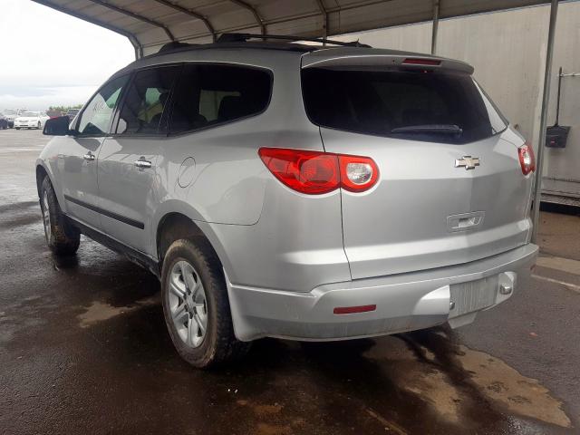 1GNKRFED3BJ279767 - 2011 CHEVROLET TRAVERSE LS  photo 3