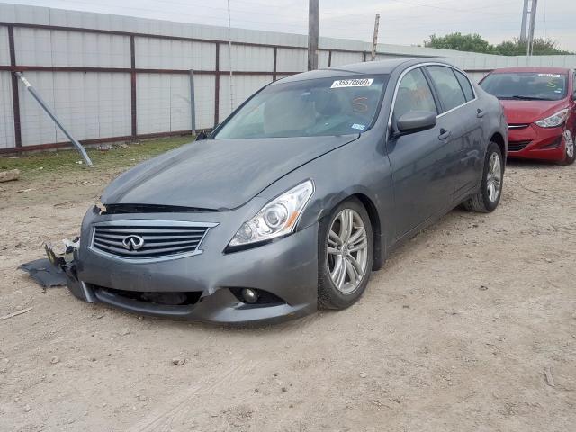 JN1CV6AP0AM404152 - 2010 INFINITI G37 BASE  photo 2