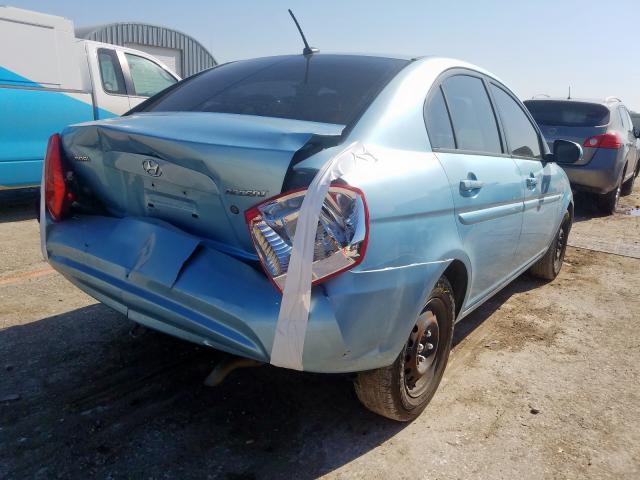 KMHCN4AC1AU473426 - 2010 HYUNDAI hyundai accent  photo 4