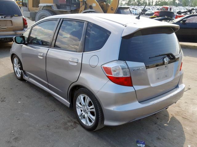 JHMGE87499S024644 - 2009 HONDA FIT SPORT  photo 3