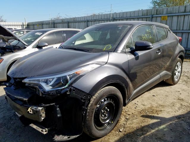 JTNKHMBX5K1016397 - 2019 TOYOTA C-HR XLE  photo 2