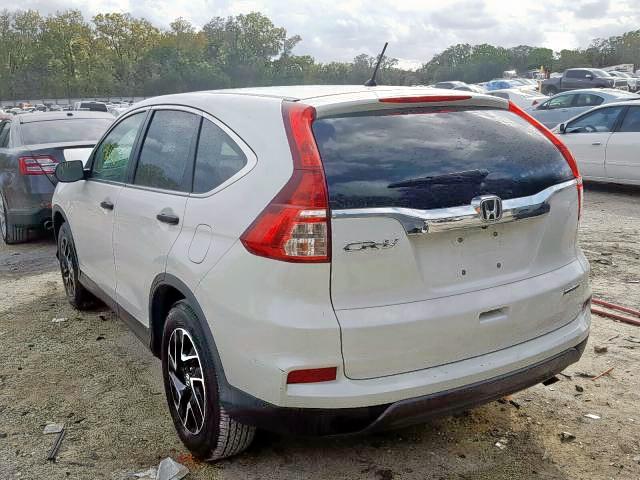 5J6RM3H46GL026626 - 2016 HONDA CR-V SE  photo 3