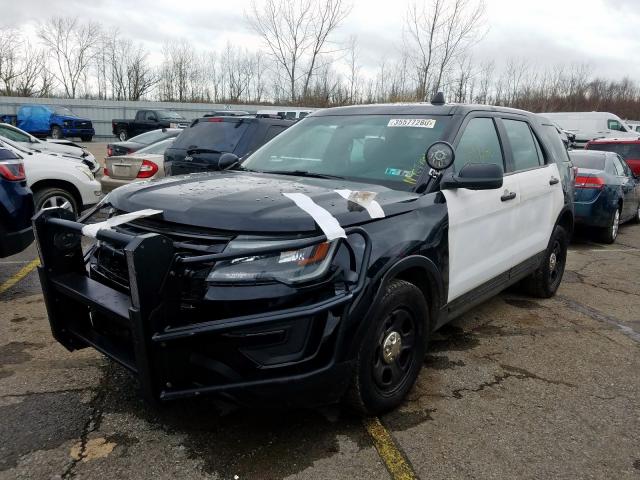 1FM5K8AR8GGC93476 - 2016 FORD EXPLORER POLICE INTERCEPTOR  photo 2