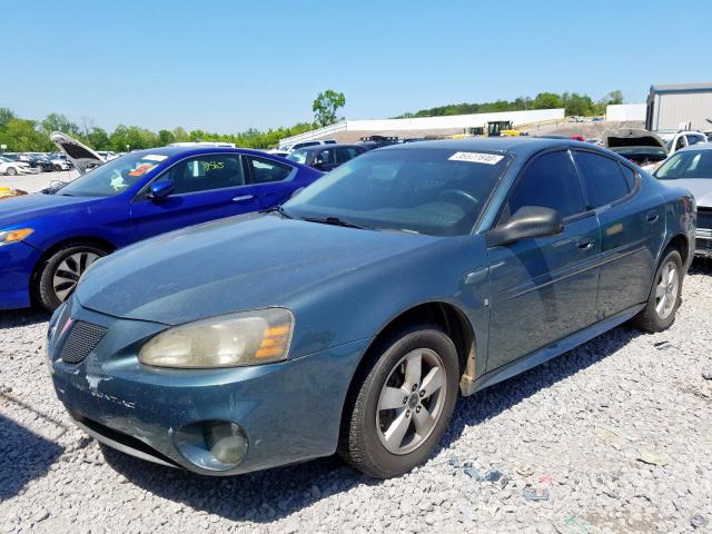 2G2WP552061230118 - 2006 PONTIAC GRAND PRIX  фото 2