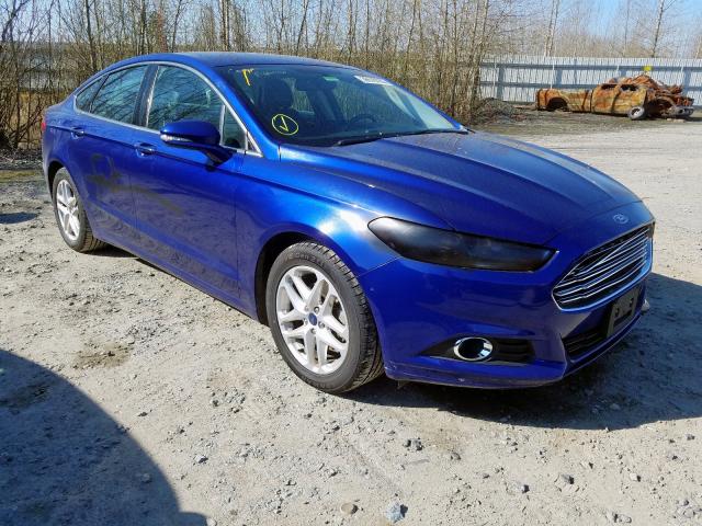 3FA6P0HD7GR260425 - 2016 FORD FUSION SE  photo 1